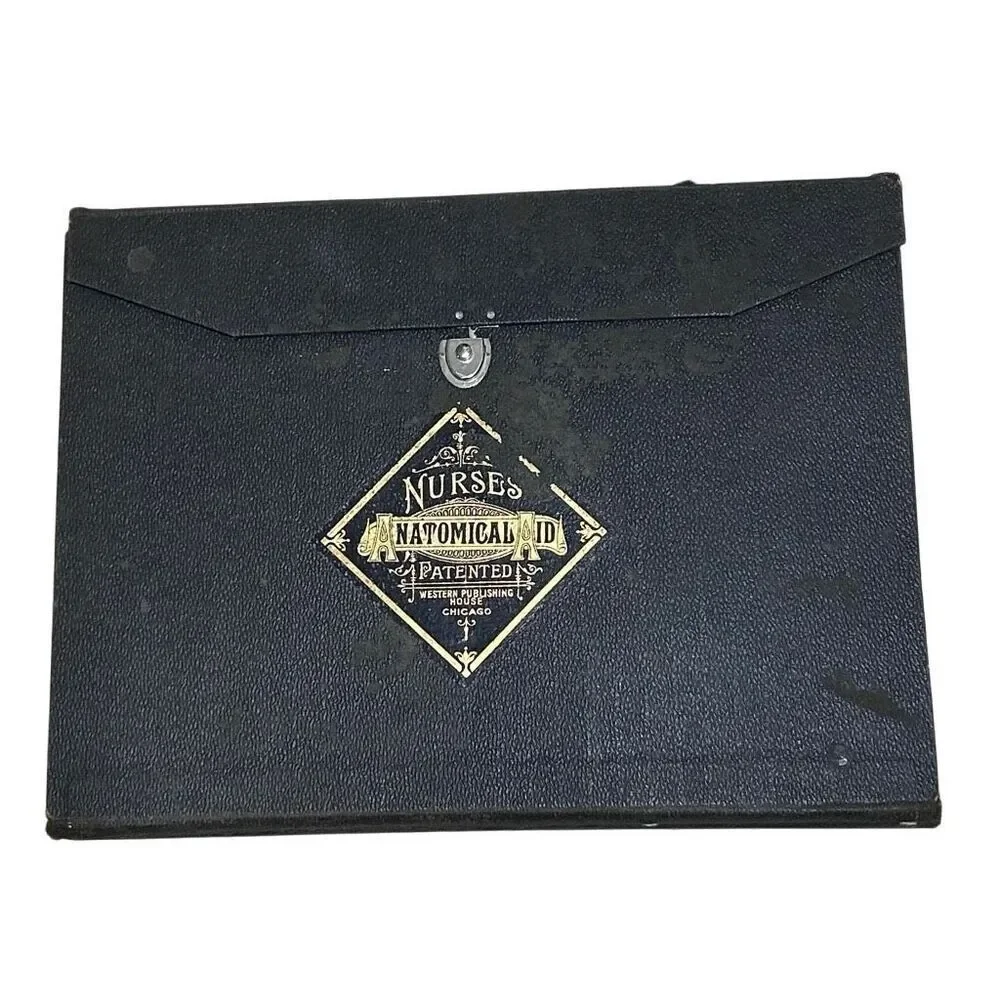 Vtg Western Publishing Nurses/Physician's Anatomical Aid by Ira E. Bunn & Co.